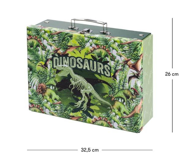 BAAGL Skladací školský kufrík Dinosaurus 4