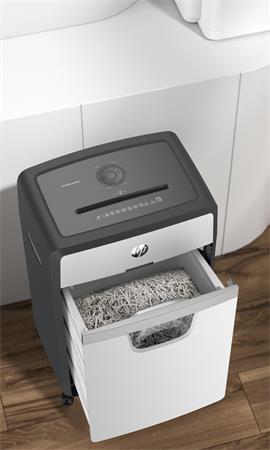 Skartovací stroj, konfety, 24 listov, HP "Oneshred 24CC", svetlosivá 5