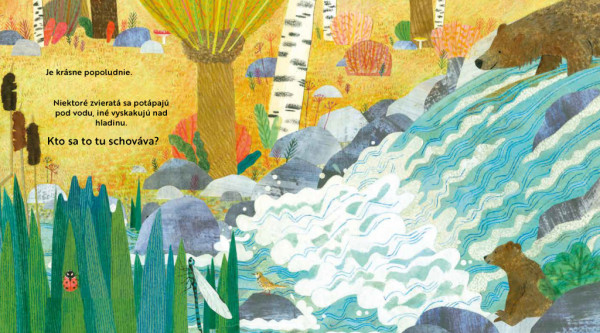 Kto sa to tu schováva? PRI RIEKE – Knižka s odklápacími okienkami 3