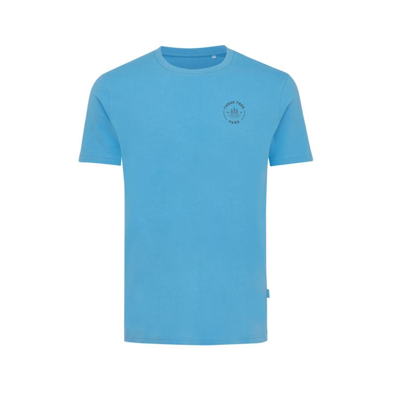 Tričko IQONIQ Bryce z recykl. bavlny tranquil blue XXL 3