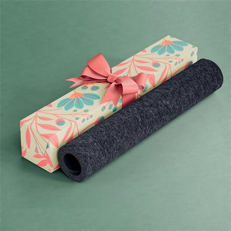 Podložka na stôl, 70x36 cm, filcová, LEITZ, tmavosivá 7