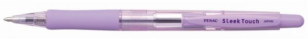 Guľôčkové pero, 0,7 mm, stláčací mechanizmusstláčací mechanizmus, PENAC "Sleek Touch", fia 1