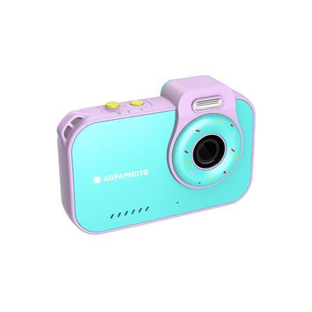 Fotoaparát, digitálny, vodeodolný, detský, AGFAPHOTO Realikids 2 "ARKCW2PK", modrý-ružový 3