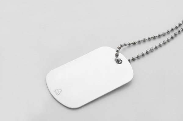 Delta náhrdelník s identifikačným štítkom 2