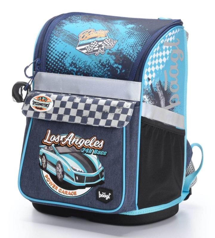 BAAGL Školská aktovka Zippy Racer 1