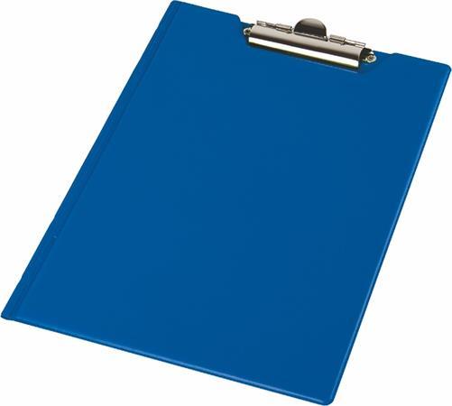 PANTA PLAST Podložka na písanie, s príklopom,  A4, rohové vrecko, PANTAPLAST, tmavomodrá