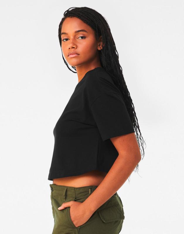 Jersey Crop dámske tričko 4