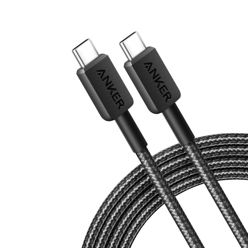 Anker USB-C na USB-C kábel 1,8 m 60 W sivá