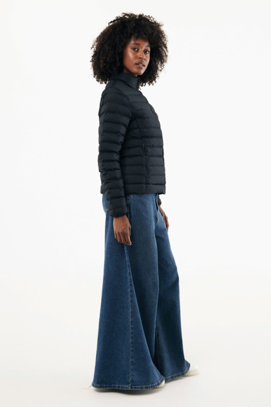 IQONIQ Maiko dámska prešívaná bunda z rec. polyesteru čierna M 6