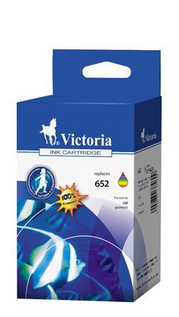 F6V24AE náplň do tlačiarne Deskjet Ink Advantage 1115, VICTORIA 652 farebná, 9 ml