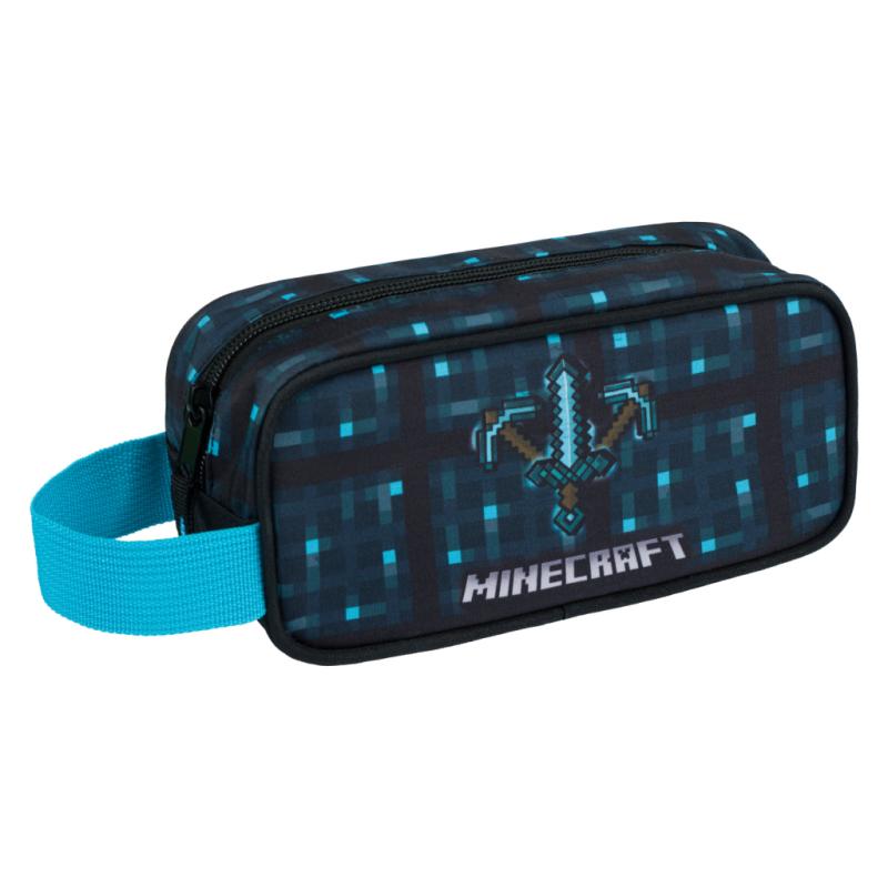 MINECRAFT SET 2 Blue Axe and Sword: peračník, vrecko 4