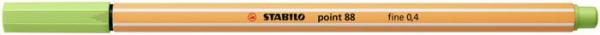 Liner, 0,4 mm, STABILO "Point 88", pistáciová 2