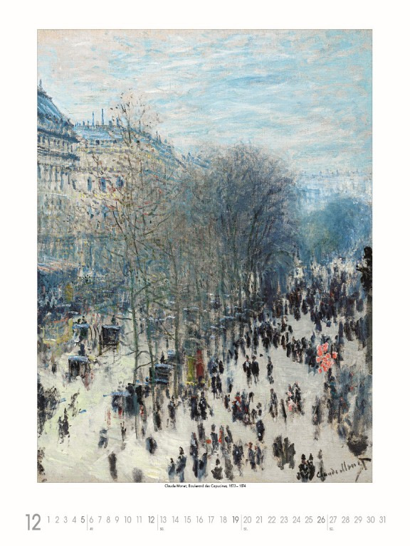 Nástenný kalendár Claude Monet 2027 13