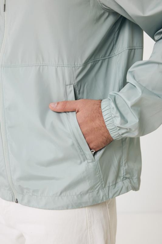 Ľahká bunda IQONIQ Logan z recykl. polyesteru Iceberg green XXS 19