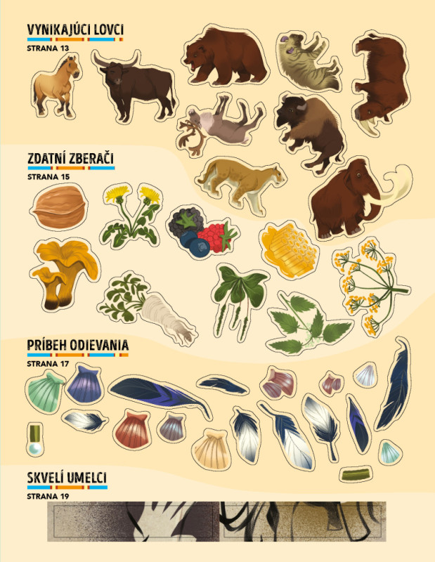 MISIA PRAVEK – Pátraj a lúšti so samolepkami 6