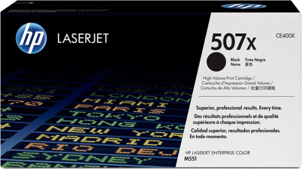 HP Laserjet M551 čierny toner, 11K /507X/