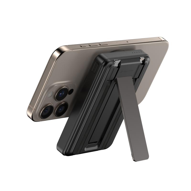 Magnetická powerbanka Urban Vitamín Delano 5v1 10000mAh 20W čierna 5