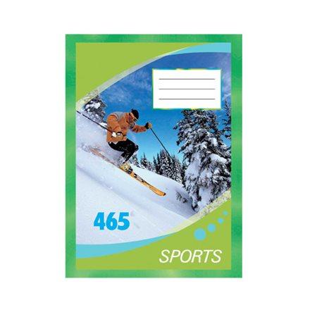 . Zošit, školský, A4, štvorčekový, 60 listový, "465"