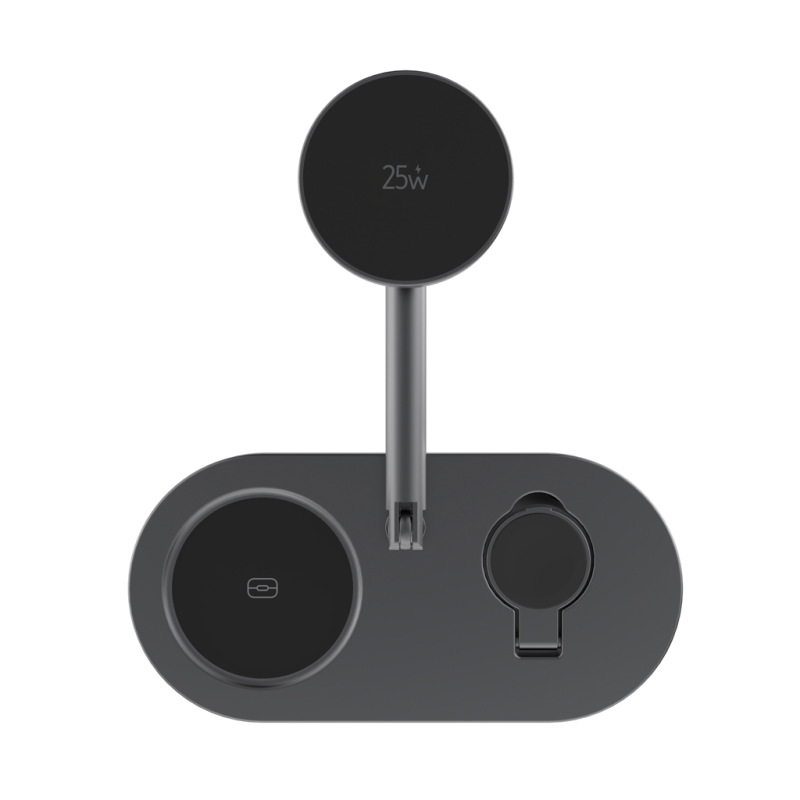 Quantum RCS ultra-rýchla 25W magnet. bezdrôt. nabíjačka sivá 8