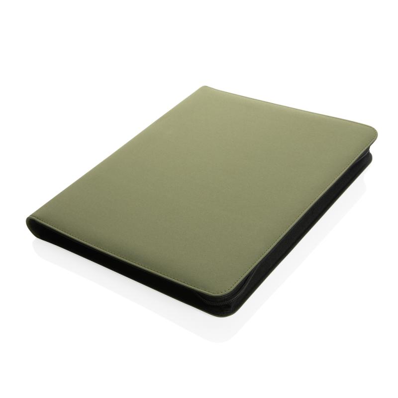 Portfólio na zips z 300D RPET AWARE™ zelená 4