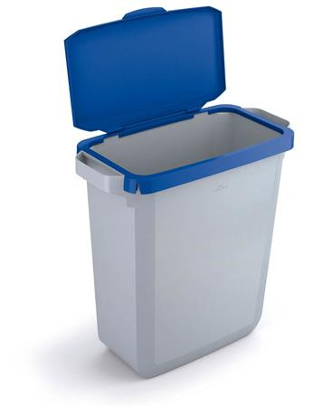 Výklopné veko pre 60 l odpadkový kôš, plast, DURABLE "Durabin®", modré 3