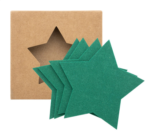 Vagnes chyba vianočných podtáckov z RPET 7