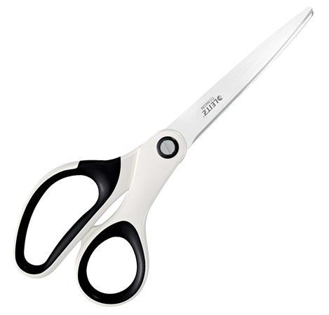Nožnice, kancelárske, 20,5 cm,  LEITZ "Wow Titán",  biela 1