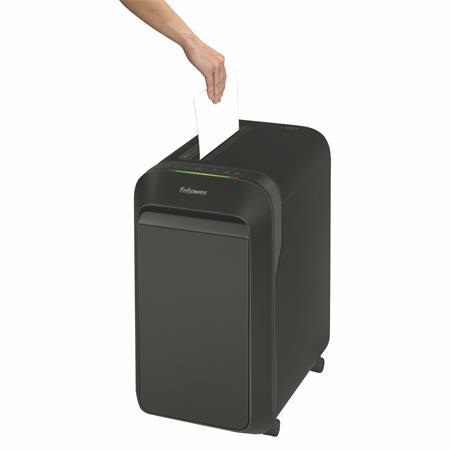 Skartovací stroj, mikro krížový rez, 18 listov, FELLOWES "Powershred LX221", čierna 4