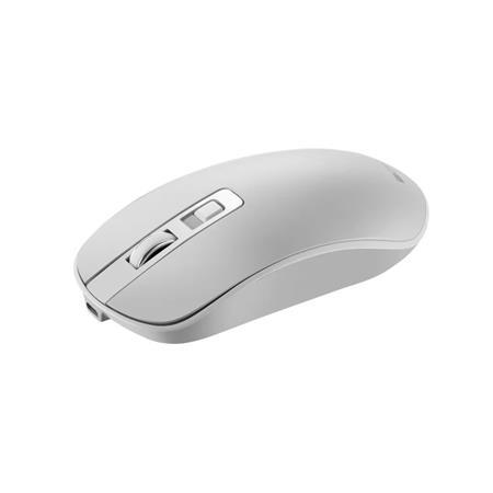Myš, bezdrôtová, optická, USB, dobíjacia, CANYON "MW-18", biela 2
