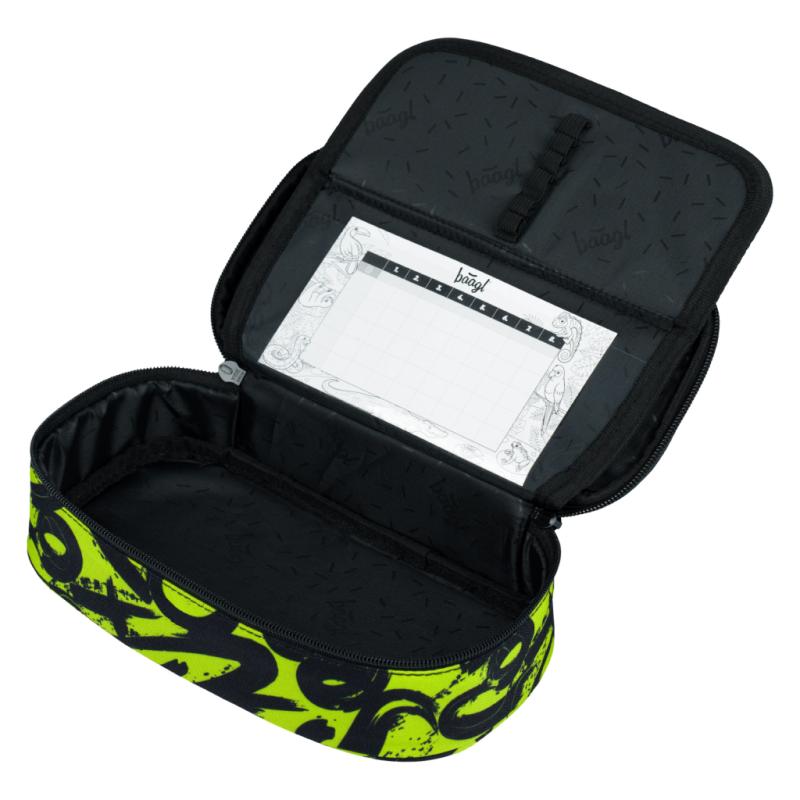 BAAGL Školský peračník etui Lime 1