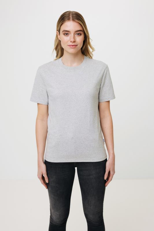 Nefarbené tričko IQONIQ Manuel z recykl. bavlny heather grey XXS 12