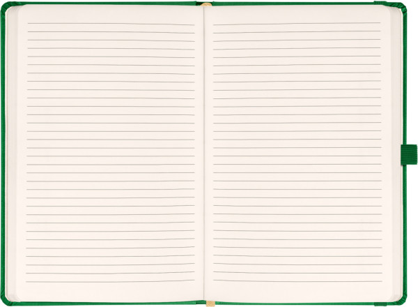 NOTIQUE Notes Aprint, zelený, linajkovaný, 15 x 21 cm 1