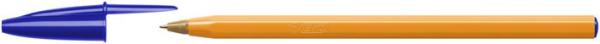 Guľôčkové pero, 0,3 mm, s vrchnákom, BIC "Orange Original Fine", modré 2