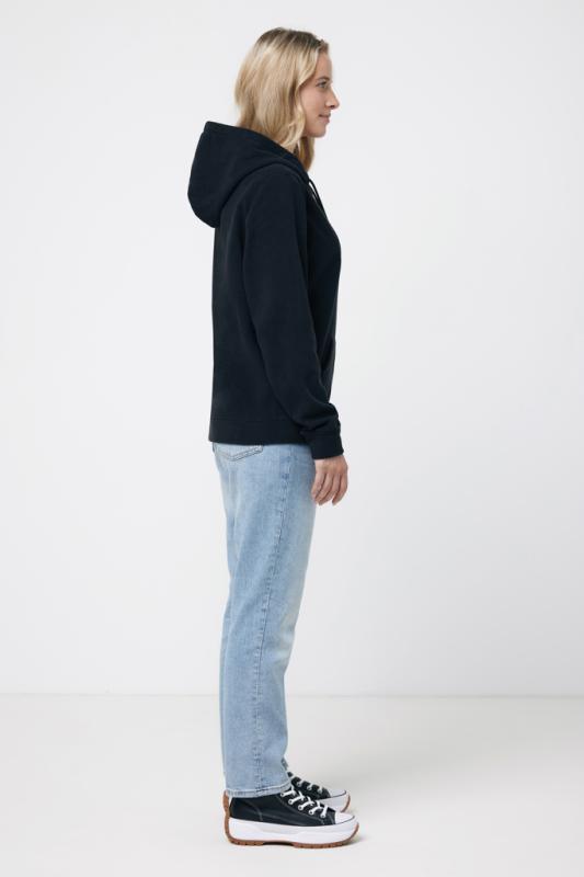 Micro fleece mikina IQONIQ Trivor z recykl. polyesteru čierna XXS 10