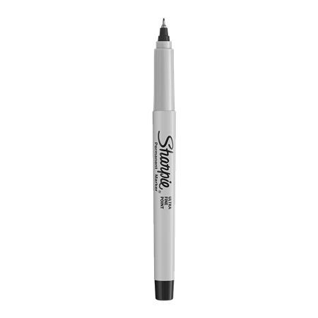 Permanentný popisovač, 0,5 mm, kužeľový hrot, SHARPIE "Ultra Fine Point", čierna 2
