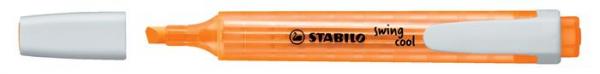 Zvýrazňovač, 1-4 mm, STABILO "Swing Cool", oranžový 1