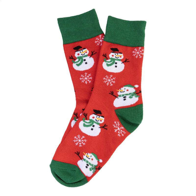 Julsokka vianočné ponožky, snehuliak 1