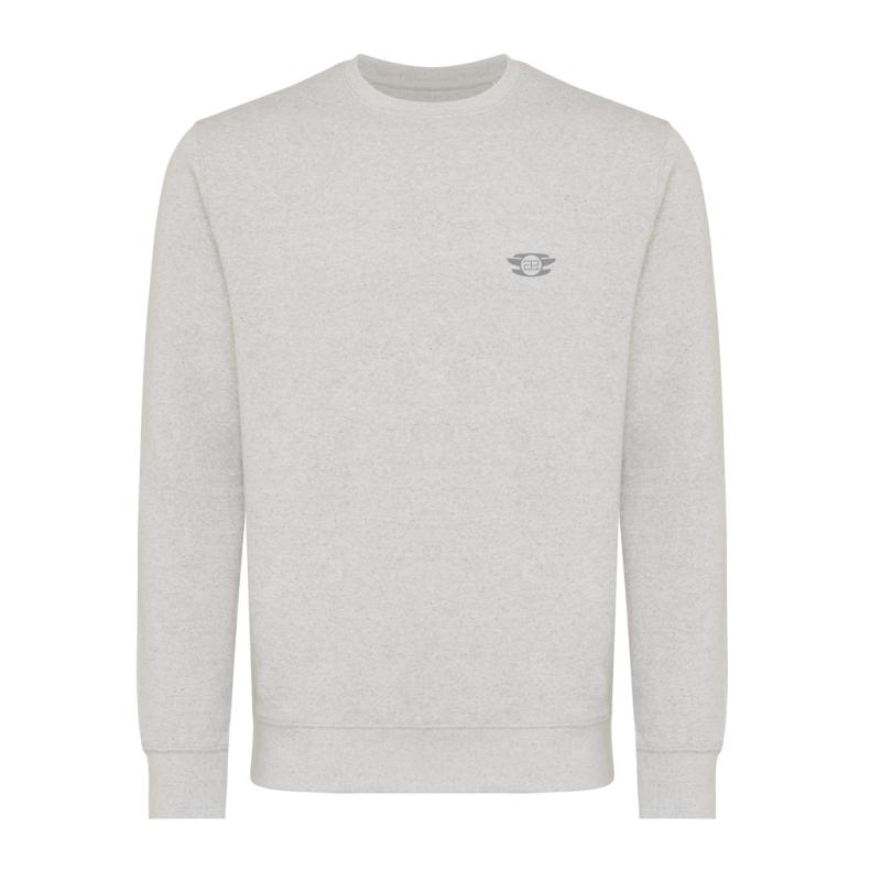 Ľahká mikina IQONIQ Etosha z recykl. bavlny light heather grey XS 4