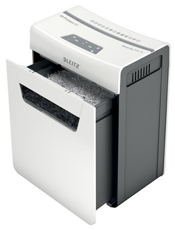Skartovací stroj, konfetti, 8 listov, LEITZ "IQ Protect 8X" 3