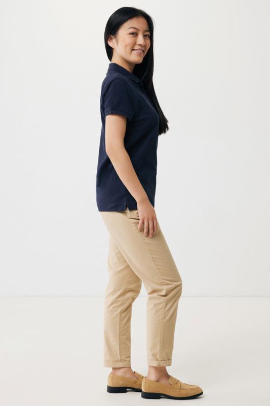 Dámske polo tričko IQONIQ Yosemite z recykl. bavlny námornícka modrá XXXL 5