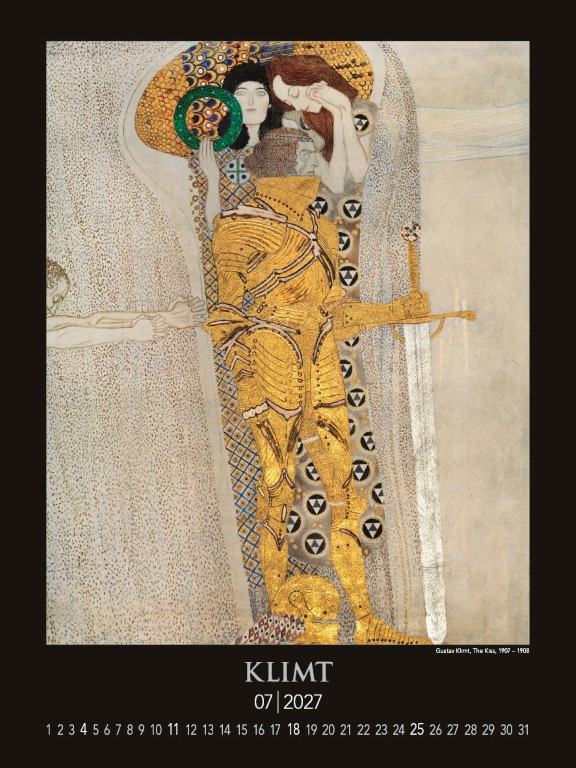 Nástenný kalendár Gustav Klimt 2027 8