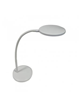 Stolová lampa, LED, 8,3 W, otočná, ALBA, biela 2