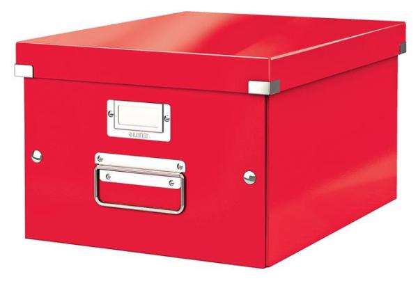 Škatuľa, A4, LEITZ "Click&Store", červená 1