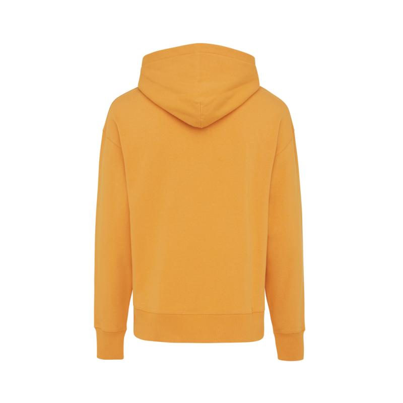 Mikina s kapucňou IQONIQ Yoho relaxed fit z recykl. bavlny sundial orange S 2