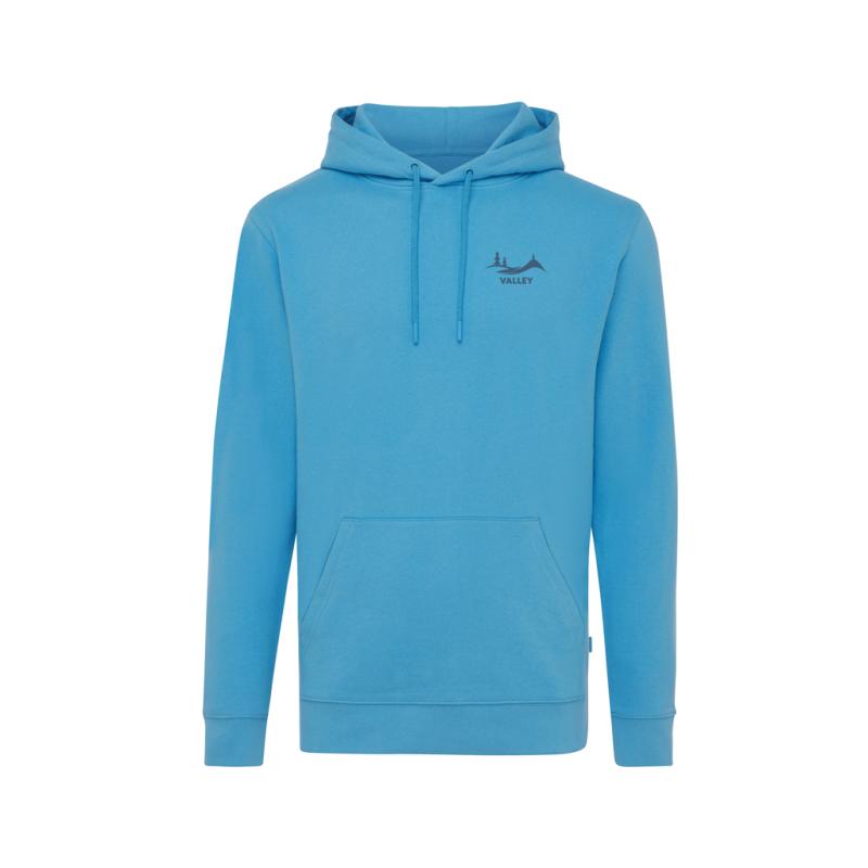 Mikina s kapucňou IQONIQ Jasper z recykl. bavlny tranquil blue M 3