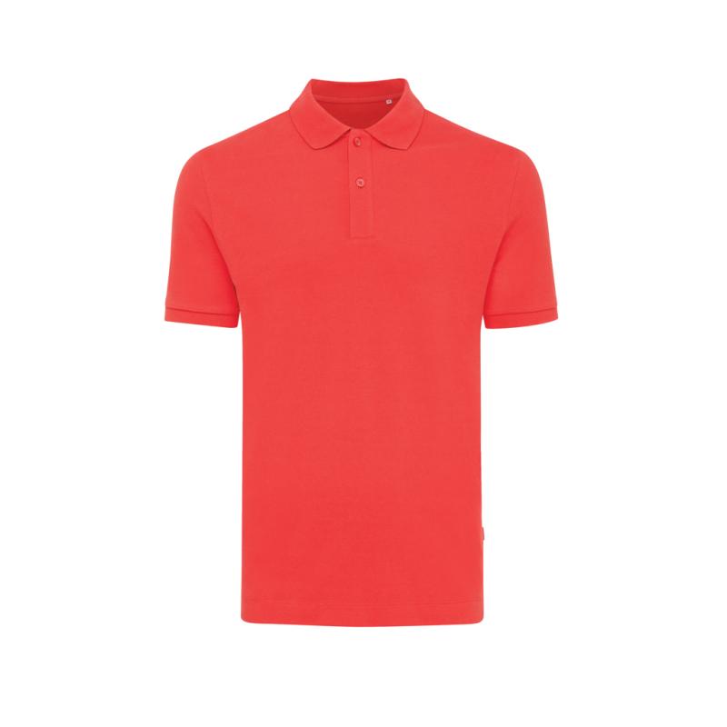 Polo tričko IQONIQ Yosemite z recykl. bavlny luscious red S 1