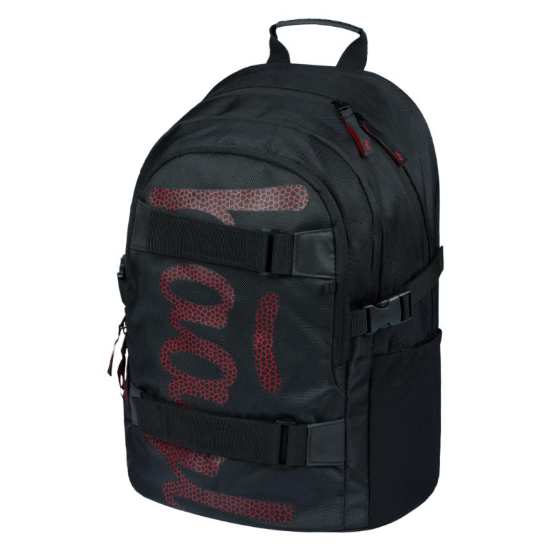 BAAGL Školský batoh Skate Red 1