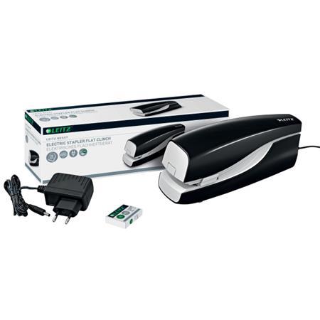 Zošívačka, elektrická, 24/6, 20 listov, LEITZ "Nexxt 5533", čierna 4