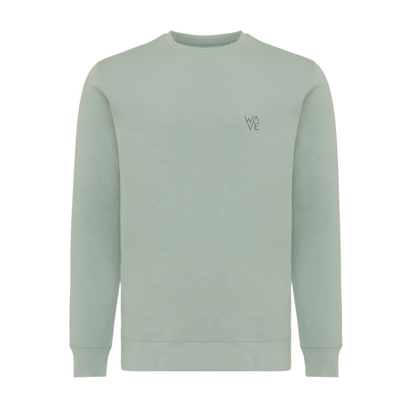 Ľahká mikina IQONIQ Etosha z recykl. bavlny Iceberg green XS 5