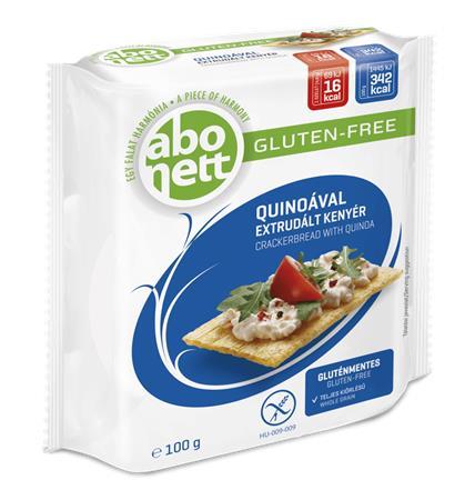 . Abonett extrudovaný chlieb, 100 g, quinoa, bezlepkový